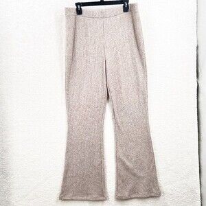 VINCE Ribbed-knit flared pants Size XL NWT